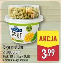 Matcha - Skyr matcha z topperem
