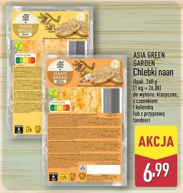 Chlebki naan