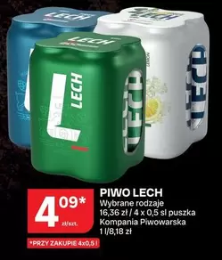 Lech - PIWO LECH Wybrane rodzaje