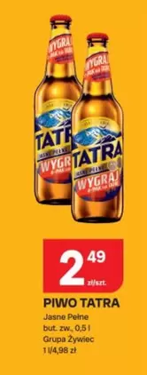 PIWO TATRA Jasne Pełne