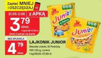 LAJKONIK JUNIOR Wesołe Literki, W Podróży
