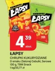 Łapsy Chrupki Kukurydziane