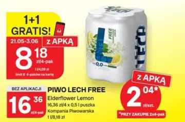 Lech - PIWO LECH FREE Elderflower Lemon