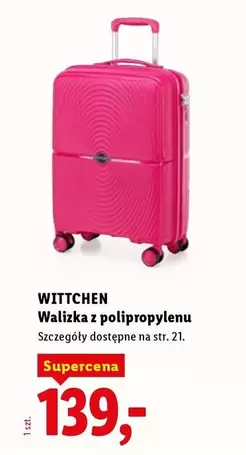 Walizka z polipropylenu