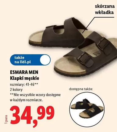 Klapki męskie