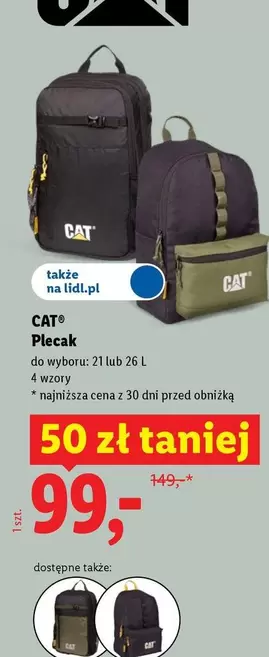 Cat - Plecak