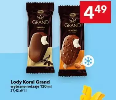 Lody Koral Grand