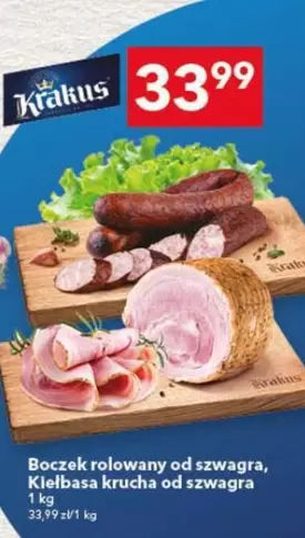 Boczek rolowany od szwagra, Kielbasa krucha od szwagra