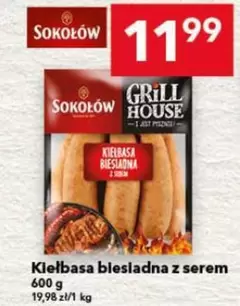 Kiełbasa biesiadna z serem