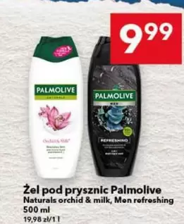 Żel pod prysznic Palmolive (Naturals orchid & milk, Men refreshing)