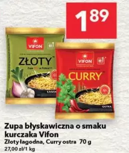 Zupa błyskawiczna o smaku kurczaka