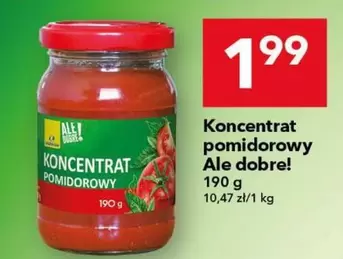 Ale - Koncentrat pomidorowy