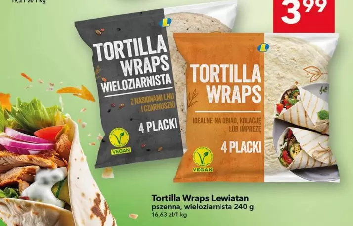 Tortilla Wraps Wielozarnista
