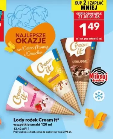 It - Lody rożek Cream it*