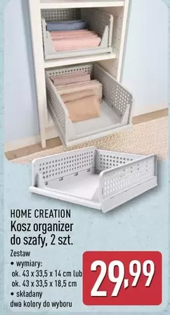 Ok - Kosz organizer do szafy, 2 szt.