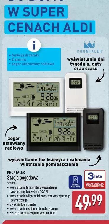 zegar ustawiany radiowo / stacja pogodarna (clock / weather station)