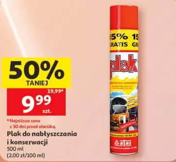 Plak do nabłyszczania i konserwacji