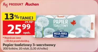 Mega - Papier toaletowy 3-warstwowy