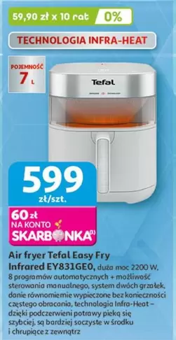 Air fryer Tefal Easy Fry Infrared EY8318GO