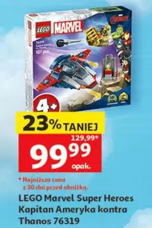 Lego - LEGO Marvel Super Heroes Kapitan Ameryka kontra Thanos 76319
