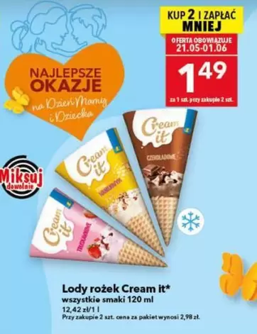 It - Lody rożek Cream it*