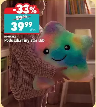Star - Poduszka Tiny LED