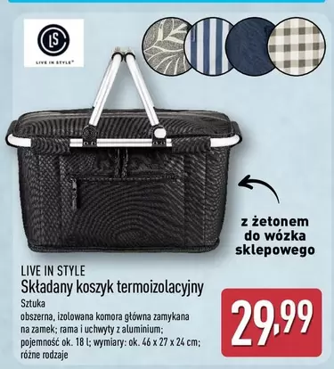Ok - Składany koszyk termoizolacyjny