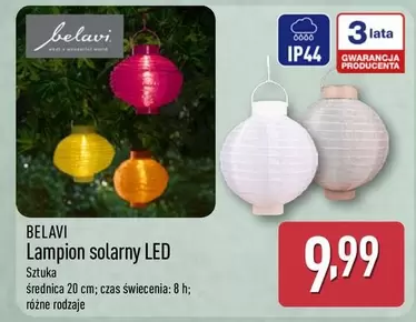 Lampión solarny LED
