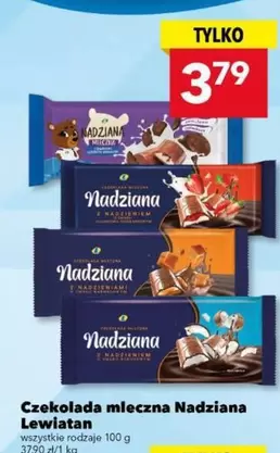 Czekolada mleczna Nadziana Lewiatan