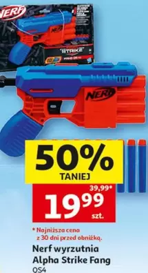 Nerf - wyrzutnia Alpha Strike Fang QS4