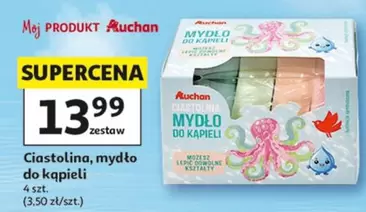 Ciastolina, mydło do kąpieli