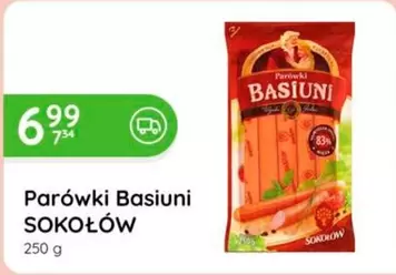 Parówki Basiuni SOKOŁÓW