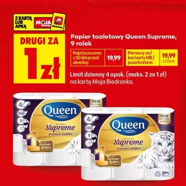 Supreme - Papier toaletowy Queen