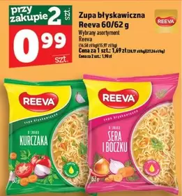 Zupa błyskawiczna Reeve 60/62 g