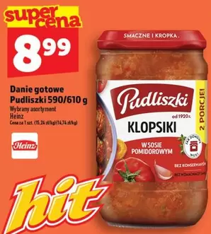 Pudliszki Klopsiki w sosie pomidorowym