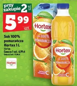 Ok - Sok 100% pomarańcza 1 L