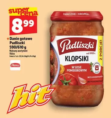 Danie gotowe Pudliszki Klopsiki