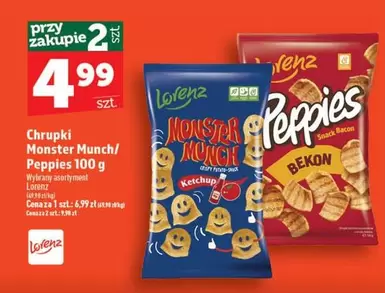 Monster - Chrupki Munch / Peppies