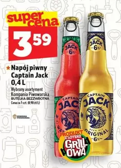 Napój piwny Captain Jack