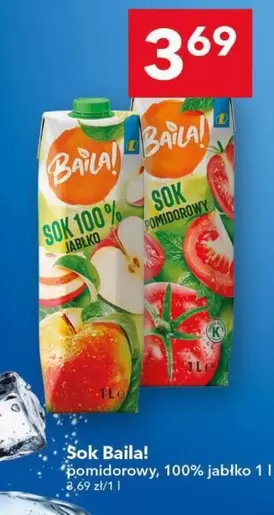Sok pomidorowy, 100% jabłko