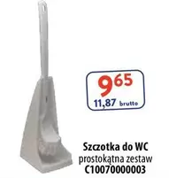 Szczotka do WC prostokątna zestaw C10070000003