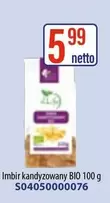 Imbir kandyzowany BIO 100 g S04050000076