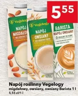 Napój roślinny migdałowy, owsiany, owsiany Barista