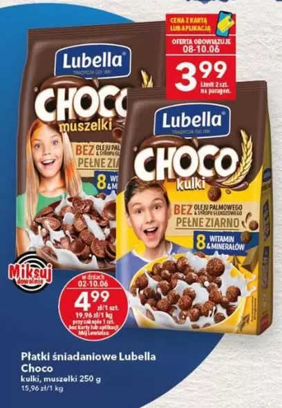 Płatki śniadaniowe Choco muszelki