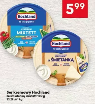 Ser kremowy ze śmietanką, mixitett