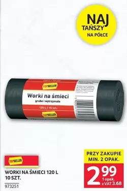 Worki na śmieci 120 L