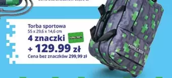 Minecraft - Torba sportowa