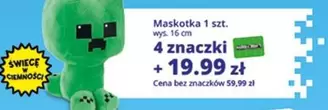 Maskotka + 4 znaczki