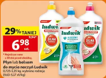 Płyn lub balsam do mycia naczyń