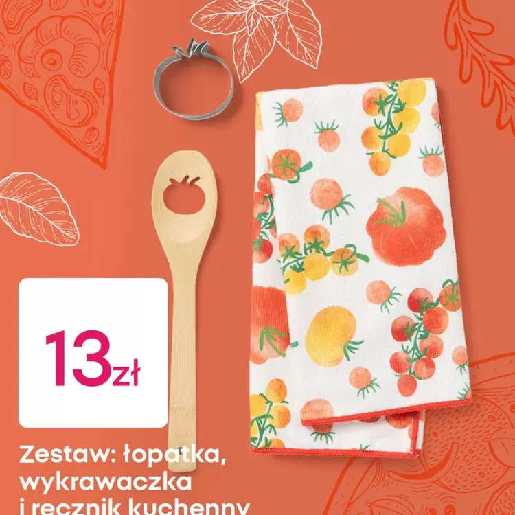 Zestaw: łopatka i ręcznik kuchenny